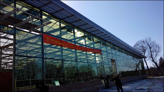 山西忻州繁峙縣佳春農(nóng)業(yè)種植專業(yè)合作社游泳館（玻璃連棟智能溫室）