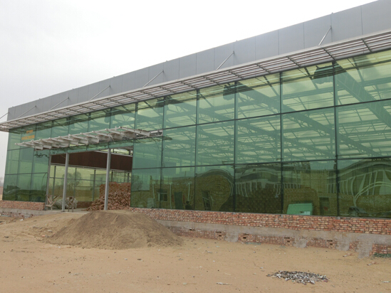 山西忻州繁峙縣佳春農(nóng)業(yè)種植專業(yè)合作社游泳館（玻璃連棟智能溫室）